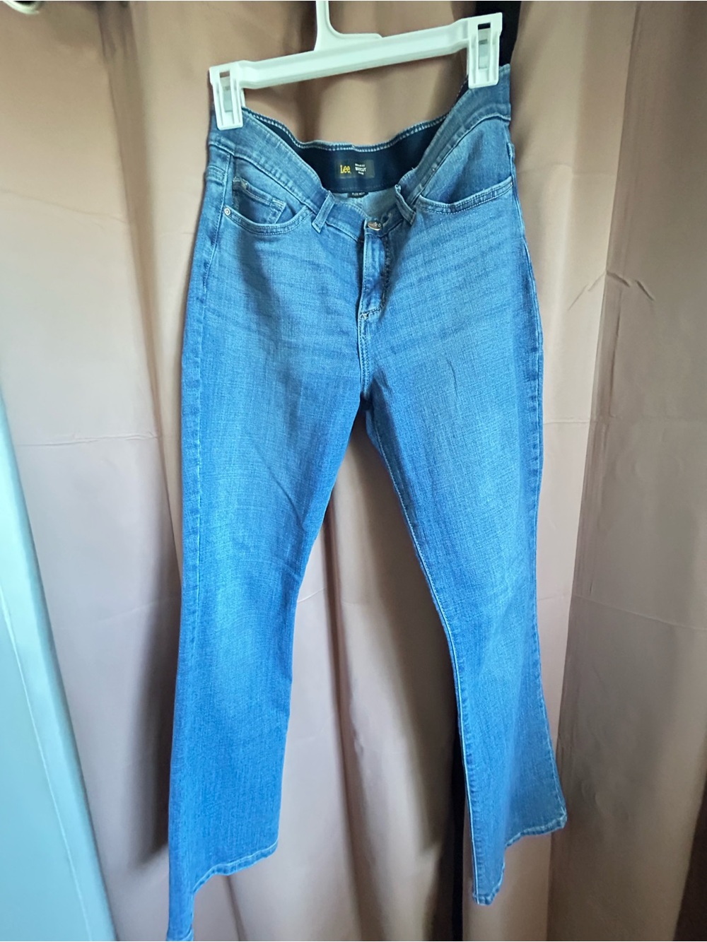 Lee Women's Light Blue Flare Jeans - Picture 1 of 8